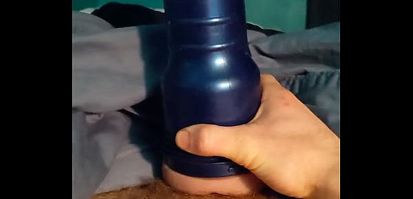  Slowly Milk My Hard Cock With Destroya Fleshlight